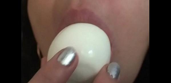  egg swallowing